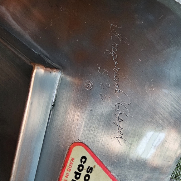 MCM Mid Century Modern Gregorian Copper Abstract Bowl - Picture 8 of 9